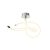  Mantra Armonia White 6731 Ceiling Lamp Chrome White Plastic