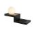  Mantra Zanzibar 6753 Wall Lamp Matt Black Led