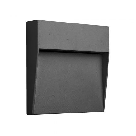  Mantra Baker 7015 Outdoor Wall Lamp Dark Gray Aluminum Plastic