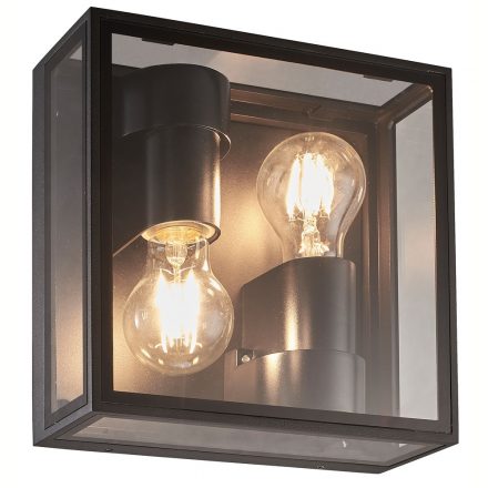  Mantra Verbier 7065 Outdoor Wall Lamp Dark Grey