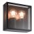  Mantra Verbier 7066 Outdoor Wall Lamp Dark Grey