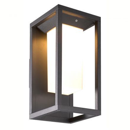  Mantra Meribel Solar 7086 Motion Sensor Outdoor Wall Lamp Graphite