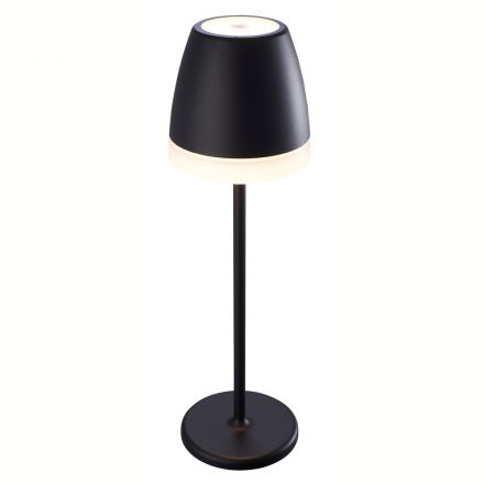  Mantra K3 7115 Outdoor Floor Lamp Black Led with Rechargeable Battery