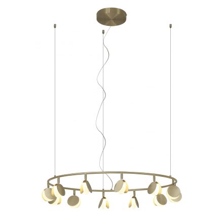  Mantra Shell 7260 Pendant Gold Led