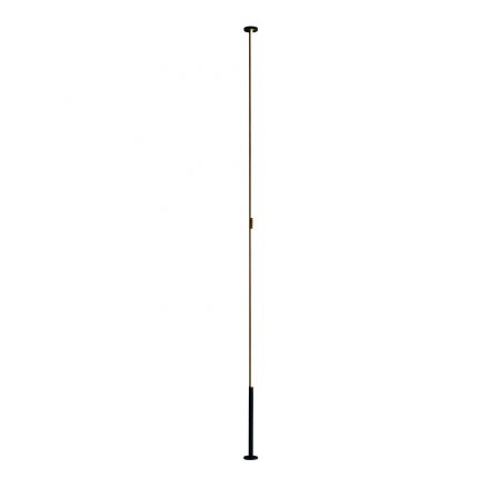  MANTRA VERTICAL 7359 FLOOR LAMP BLACK LED DIMMABLE