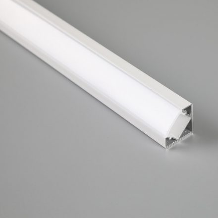 MANTRA-7417 TIRAS LED STRIPS TEK ALUMINIUM PROFILE CORNER WHITE 2000*18*18mm