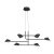 Mantra Capuccina 7579 multi-branch pendant black LED