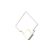  MANTRA BOUTIQUE WALL LAMP 7671 WHITE LED DIMMABLE