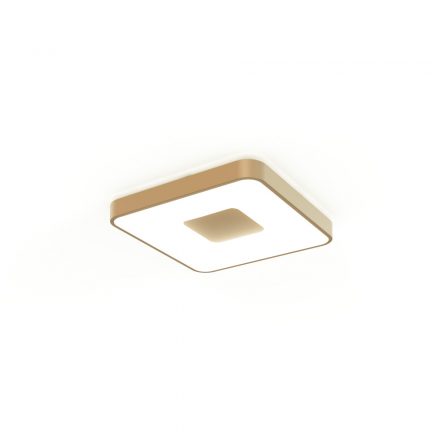 MANTRA-7926 COIN SQUARE Interior Decorativo Ceiling Lamp LED 80W 2700K-5000K Remote Control