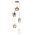 MANTRA-8259 ELSA Interior Decorativo Pendant Lamp 5 Lights