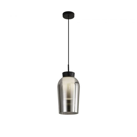 MANTRA-8286 NORA BLACK/MARBLE Interior Decorativo Pendant Lamp 1 Light