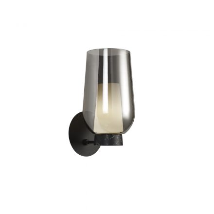 MANTRA-8288 NORA BLACK/MARBLE Interior Decorativo Wall Lamp 