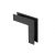 MANTRA-8306 MAGNETO TEK L-JOINT SURF. WALL TO WALL OUT BLACK