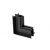 MANTRA-8311 MAGNETO TEK RECESSSED L-JOINT WALL TO WALL OUT BLACK