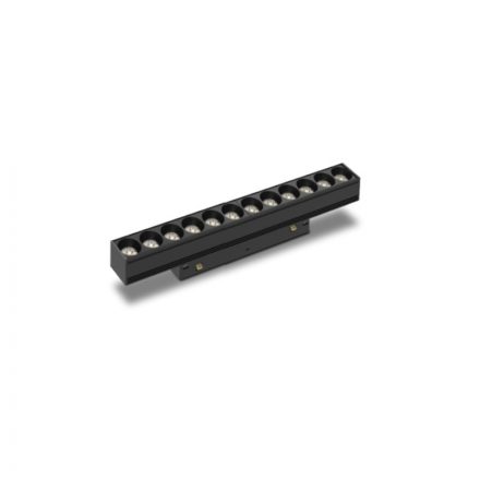 MANTRA-8320 MAGNETO TEK LINEAR LIGHT COB 12W BLACK 3000K