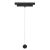 MANTRA-8344 MAGNETO TEK BALL PENDANT 7W BLACK 3000K TRIAC