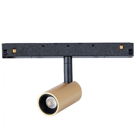 MANTRA-8381 MAGNETO TEK SPOT LIGHT 5W BLACK/GOLD 3000K