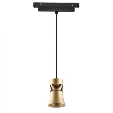 MANTRA-8390 MAGNETO TEK PENDANT 12W BLACK/GOLD 3000K