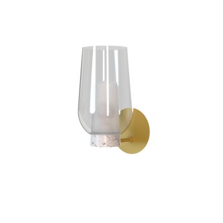 MANTRA-8400 NORA GOLD/WHITE Interior Decorativo Wall Lamp 