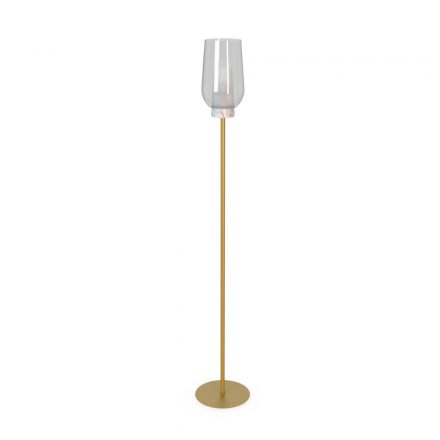 MANTRA-8402 NORA GOLD/WHITE Interior Decorativo Floor Lamp 