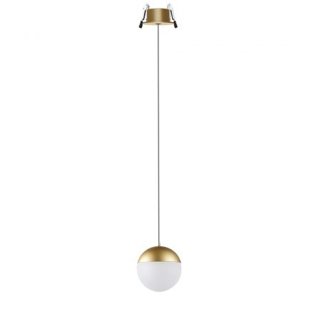 MANTRA-8437 KILDA TEK PENDANT LED 10W 3000K RECESSED GOLD