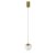 MANTRA-8440 KILDA TEK PENDANT LED 10W 3000K SURFACE GOLD