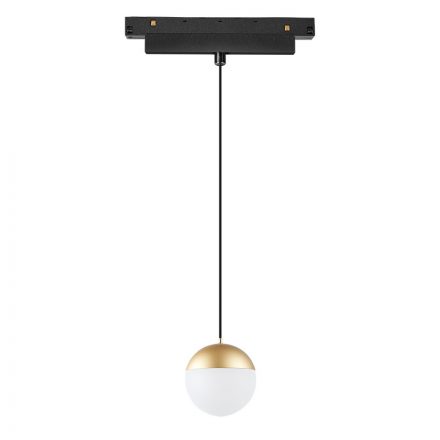 MANTRA-8444 MAGNETO TEK BALL PENDANT 10W GOLD 3000K TRIAC