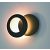 MANTRA-8464 TORONTO TEK WALL LIGHT LED 15W 3000K BLACK