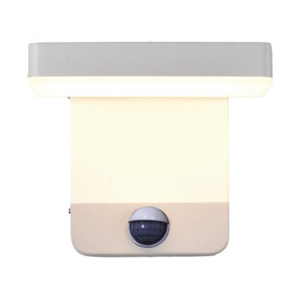 MANTRA-8476 COOPER Exterior WALL LIGHT LED W/SENSOR 20W 3000K WHITE