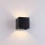  MANTRA-8601 outdoor WALL LAMP OUTDOOR LED* 2*6W 2700K DIM BLACK