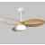  MANTRA-8702 Ventilation ceiling lamp LED 24W Fan 32W