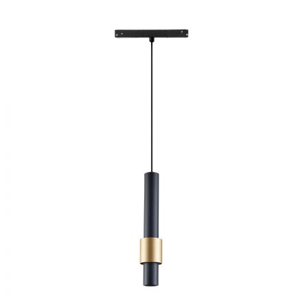 MANTRA-8825 MAGNETO TEK PENDANT 7W BLACK/GOLD 4000K