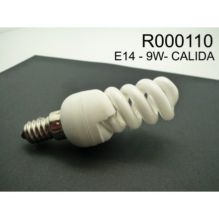  MANTRA-R000110 Bulbs ENERGY BULB SPIRAL E14 9W 2700K