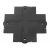 MANTRA-XTSF302 RAIL TRACK TRIPHASIC TEK COVER PLATE BLACK FOR  XTS342/XTS352