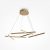 Maytoni Modern Line Pendant lamp MOD016PL-L75MG4K