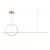 Maytoni Modern Halo Pendant lamp MOD247PL-L49BSK