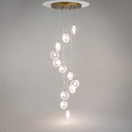 Maytoni Modern Frozen Pendant lamp MOD254PL-12BS