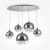 Maytoni Pendant Fermi Pendant lamp P140-PL-170-5-N