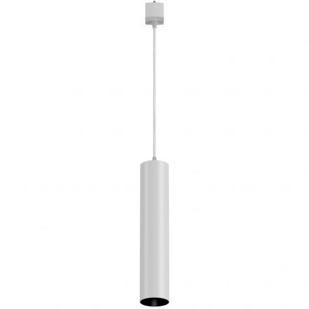 Technical Single phase track system UNITY Focus Track pendant lamp TR025-1-GU10-W