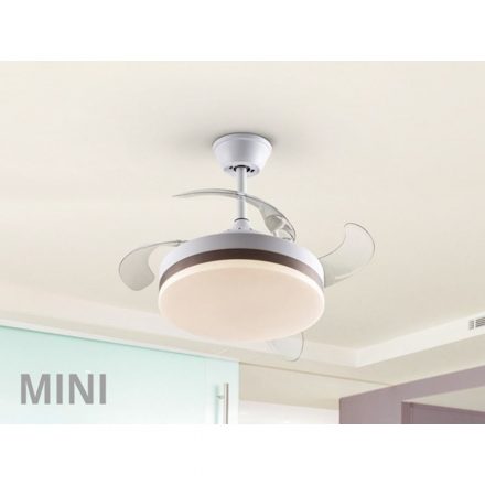  SCHULLER Vento Mini 169204 Ceiling Fan White LED Dimmable