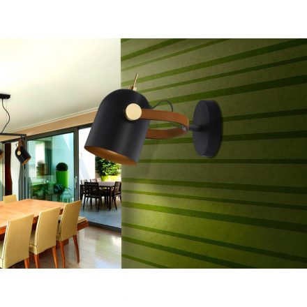  Schuller Adame 346573 Wall Lamp Matte Black