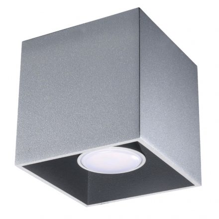 Ceiling lamp QUAD 1 grey