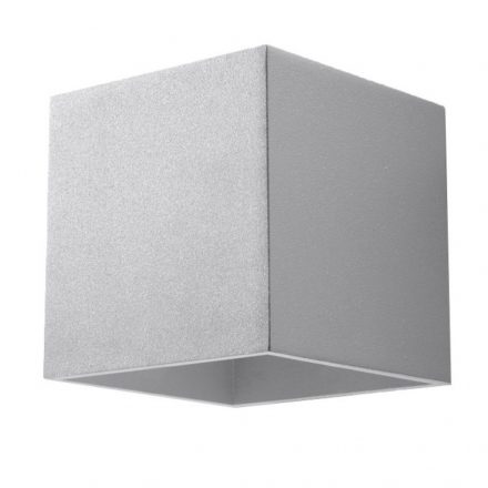 Wall lamp QUAD 1 grey