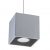 Pendant lamp QUAD 1 grey