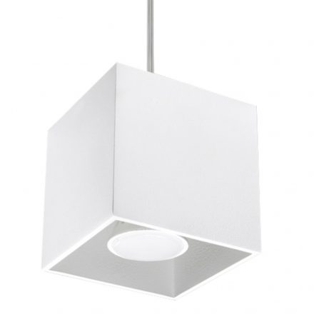 Pendant lamp QUAD 1 white