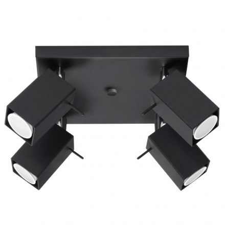 Ceiling lamp MERIDA 4 black