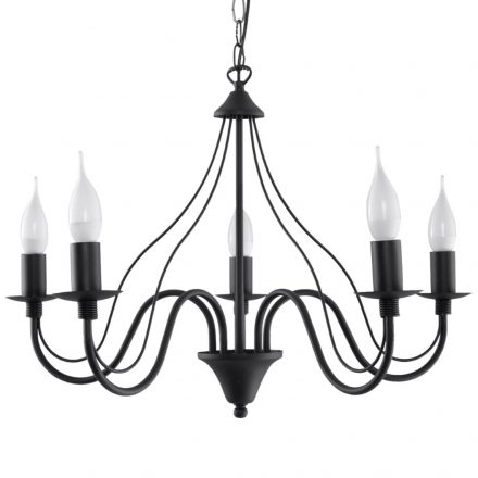 Chandelier MINERWA 5 black