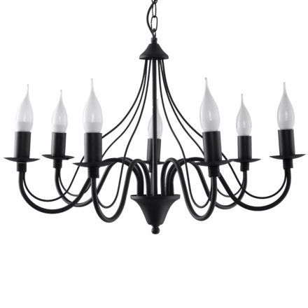 Chandelier MINERWA 7 black