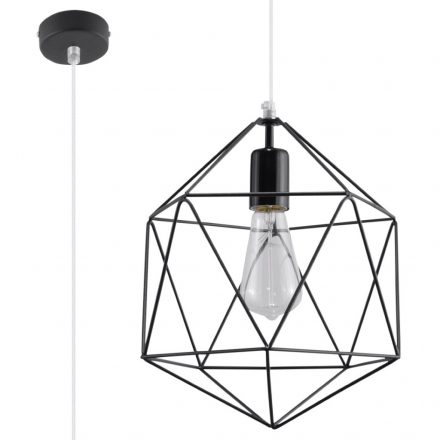 Pendant lamp GASPARE black