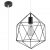 Pendant lamp GASPARE black